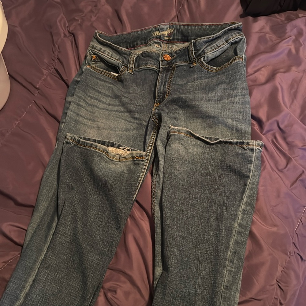 Wrangler Women's Blue Boot Cut Jeans